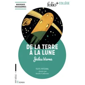ISBN Gallimard De la Terre à la Lune Jules Verne (Auteur) pas cher