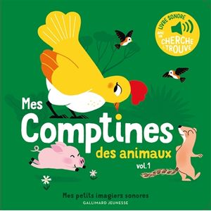 ISBN Livre sonore Mes comptines des animaux - Gallimard Jeunesse pas cher
