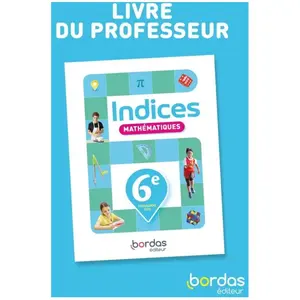 Comparateur de prix : Mathématiques 6e Indices - Livre Du Professeur