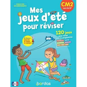 Comparateur de prix : Bordas Mes jeux d'été pour réviser, CM2 vers la 6e : 120 jeux pour revoir tout le programme