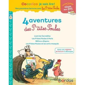 Comparateur de prix : Bordas Cocorico Je sais lire ! premières lectures avec les P'tites Pou...