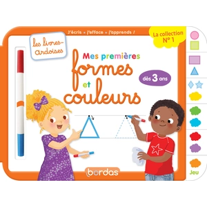 ISBN Bordas - Les livres-ardoises - Mes premières formes et couleurs -  280x207 pas cher