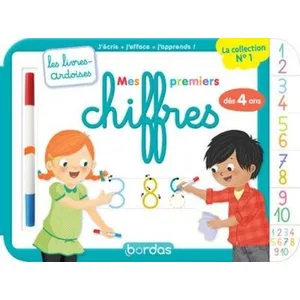 ISBN Bordas Les livres-ardoises - Mes premiers chiffres - Maternelle MS-GS (4-6 ans) pas cher