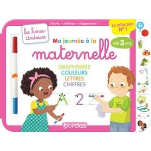 Comparateur de prix : Bordas - Les livres-ardoises - Ma journée à la maternelle graphisme co...