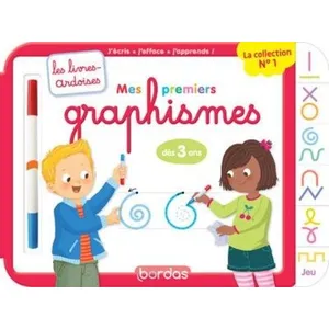 Comparateur de prix : Bordas - Les livres-ardoises - Mes premiers graphismes -  275x205