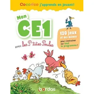 Comparateur de prix : Bordas Cocorico J'apprends en jouant ! Mon CE1 avec les P'tites Poules broché
