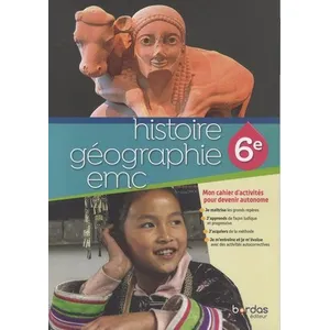 Comparateur de prix : Bordas Histoire, géographie, EMC - 6e - cahier de l'élève (édition 2022)