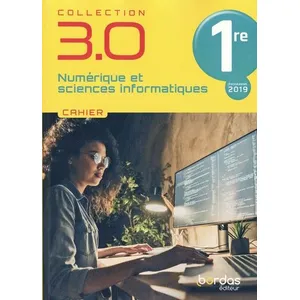 Bordas Numérique Et Sciences Informatiques 1re pas cher