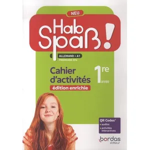 Bordas Hab'spaß ! Neu - Allemand 1re année - 2022 - Cahier - élève (Broché)