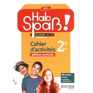 Bordas Hab'spaß ! Neu - Allemand 2ème année - 2022 - Cahier - élève (Broché) pas cher