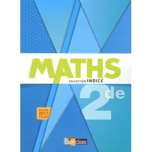 Comparateur de prix : Bordas Maths 2de