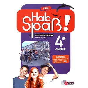 Bordas Hab Spaß! NEU - Allemand 4e année - Manuel élève - Edition 2018 pas cher