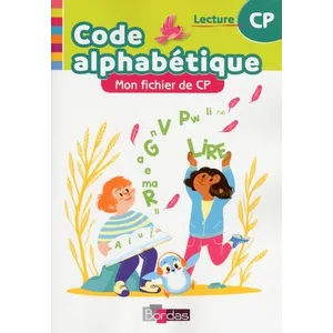 Bordas Code alphabétique Mon fichier de CP 2018 Fichier élève pas cher