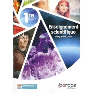 Bordas Enseignement scientifique - 1re - programme 2019