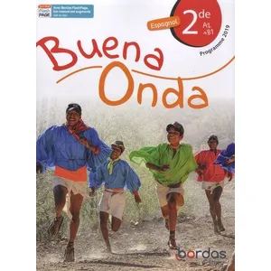 Comparateur de prix : Bordas BUENA ONDA : espagnol - 2de - A2-B1 - programme 2019