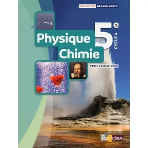Comparateur de prix : Bordas Regaud-Vento : physique-chimie - 5e - manuel de l'élève - programme 2016