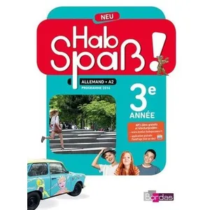 Comparateur de prix : Bordas HAB SPASS! NEU : allemand - LV2 - 3e - manuel de l'élève (édition 2017)