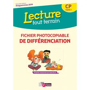 Comparateur de prix : Bordas Lecture tout terrain CP 2017 Fichier photocopiable de différenciation