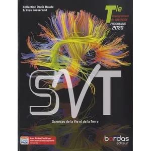 Comparateur de prix : Bordas Baude Jusserand - SVT - terminale - manuel de l'élève (édition 2020)