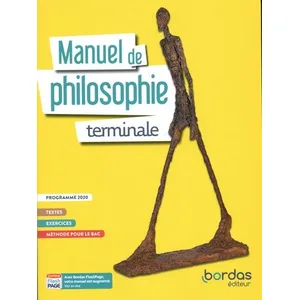 Comparateur de prix : Bordas Manuel de philosophie - terminale - livre élève (édition 2020)