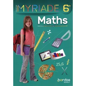 Comparateur de prix : Bordas Maths 6e : conforme au programme 2018 et aux repères de progression 2019