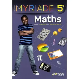 Comparateur de prix : Bordas Maths 5e : conforme au programme 2018 et aux repères de progression 2019