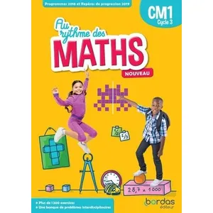 Comparateur de prix : Bordas Au Rythme des maths CM1 2020 Manuel élève Josiane Hélayel (Directeur éditorial)