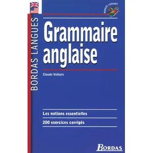 Bordas Langues - Grammaire anglaise pas cher