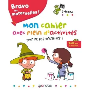 ISBN Bravo les maternelles ! - Mon cahier avec plein d'ativités pour ne pas m'ennuyer ! pas cher