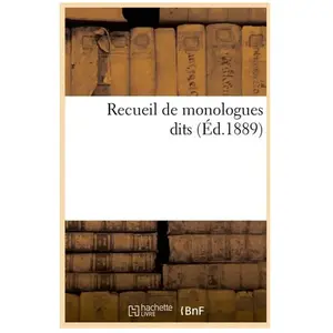 Comparateur de prix : Recueil de monologues dits (Éd.1889)