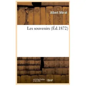 Les souvenirs (Éd.1872) pas cher