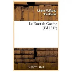 Le Faust de Goethe (Éd.1847) pas cher