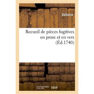 Comparateur de prix : Recueil de pièces fugitives en prose et en vers
