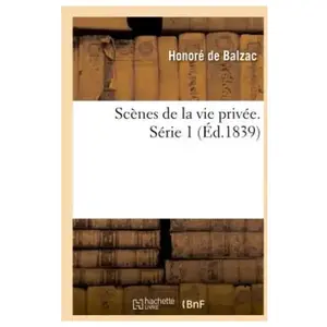 Scènes de la vie privée. Série 1 pas cher