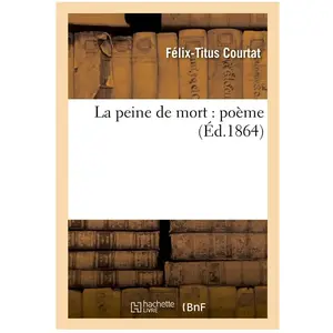 La peine de mort : poème pas cher