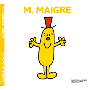 Comparateur de prix : Hachette Jeunesse Monsieur Maigre Roger Hargreaves (Auteur)