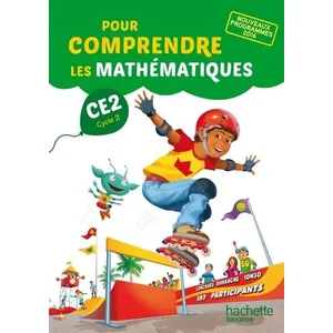 Comparateur de prix : Hachette Education Pour comprendre les mathématiques CE2 - Fichier élève