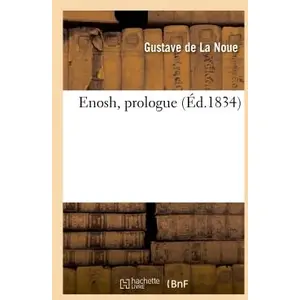 Librairie : Enosh, prologue pas cher