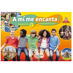 Comparateur de prix : Hachette Education Espagnol 5e Cycle 4 Lv2 A1-A2 A Mi Me Encanta !