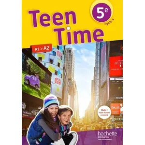 Comparateur de prix : Hachette Education Teen Time anglais cycle 4 / 5e - Livre élève - éd. 2017