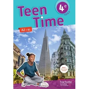 Comparateur de prix : ISBN Teen Time anglais cycle 4 / 4e - Livre élève - éd. 2017