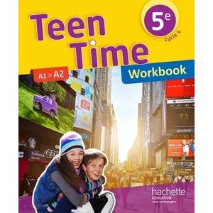 Comparateur de prix : ISBN Teen Time anglais cycle 4 / 5e - Workbook - éd. 2017