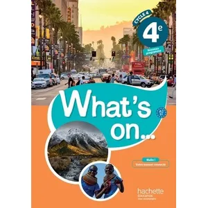 Comparateur de prix : ISBN What's on... anglais cycle 4 / 4e - Livre élève - éd. 2017