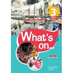 Comparateur de prix : ISBN What's on... anglais cycle 4 / 3e - Livre élève - éd. 2017