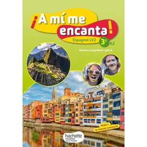 Comparateur de prix : ISBN A mi me encanta espagnol cycle 4 / 3e LV2 - Livre élève - éd. 2017