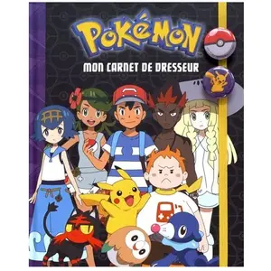 Pokémon : mon carnet de dresseur hachette jeunesse pas cher