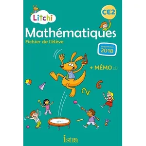 Comparateur de prix : Istra Litchi Mathématiques CE2 - Fichier élève + Mémo - Ed. 2020 (Litchi (47))