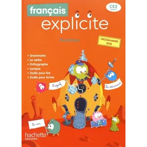 Hachette Education Français Explicite CE2 - Photofiches