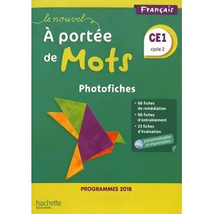 Comparateur de prix : Hachette Education Français Ce1 Cycle 2 Le Nouvel A Portée De Mots - Photofiches (1 Cd-Rom)