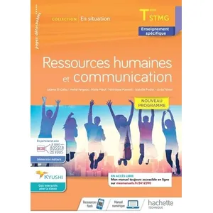 ISBN Ressources Humaines Et Communication Tle Stmg Enseignement Spécifique pas cher